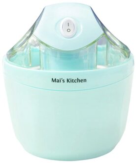 Mini Draagbare Ijs Machine 500Ml Thuis Automatische Diy Ijs Machine Dessert Maker Tool groen