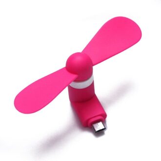 Mini Draagbare Lage Stem Voor Mobiele Telefoon Ventilator Radiator Koelventilator Lichtgewicht Draagtas Voor Android Smartphones Fan Camera roze