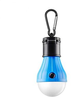 Mini Draagbare Lantaarn Tent Licht 3 Modes Led Lamp Emergency Lamp Hand-Held Werk Licht Waterdicht Opknoping Haak Camping flashligh blauw