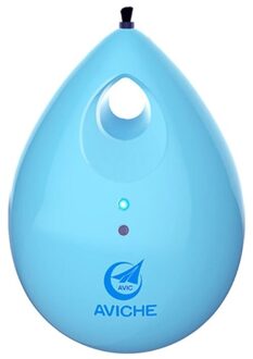 Mini Draagbare Luchtreiniger Wearable Ketting Luchtverfrisser Ionisator Negatieve Ionen W91F Blauw