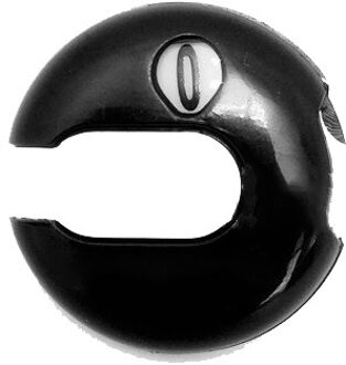 Mini Draagbare Outdoor Golf Contra Hit Indicator Score Teller Reset Apparaat Golf Accessoires Sport Hit Sport Accessoires Wit zwart