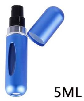 Mini Draagbare Parfum Spray Fles - 5ml - Blauw