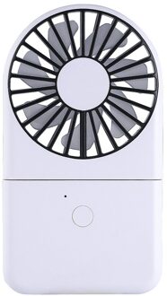 Mini Draagbare Persoonlijke Bureau Ventilator Usb Oplaadbare Opvouwbare Neck Ventilator Met Lanyard Mute Fans Met Power Lange Levensduur Batterij WH