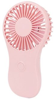 Mini Draagbare Pocket Fan Cool Air Hand Held Reizen Cooler Cooling Mini Fans Power Door 3x Aaa Batterij N84A Roze