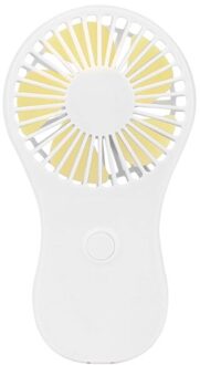 Mini Draagbare Pocket Fan Cool Air Hand Held Reizen Cooler Cooling Mini Fans Power Door 3x Aaa Batterij N84A wit