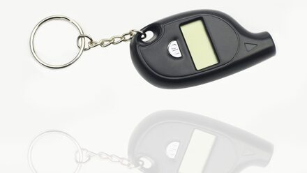 Mini Draagbare Sleutelhanger Band Band Wiel Luchtdrukmeter Tester Digitale Lcd 5-100 Psi Processie Tool Bandenspanning monitor