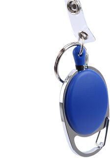 Mini Draagbare Sleutelhanger Houder Reizen Sleutelhangers Houder Tas Trinket Vrouwen Tas Hanger Sleutelhanger Houder blauw