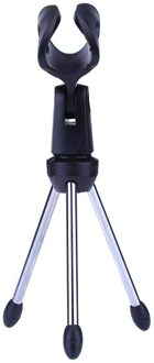 Mini Draagbare Tafel Tops Microfoon Statief Zinklegering Mic Stand Beugel Desktop Verstelbare Microfoons Statieven Houder Mic Stand