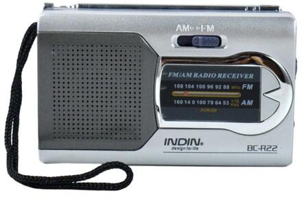 Mini Draagbare Telescopische Antenne Radio Am Fm Woord Ontvanger Met Ingebouwde Luidspreker Retro Pocket Stereo Radio Handig Radio