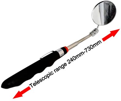 Mini Draagbare Telescopische Magnetische Magneet Pen Pick Up Tool Uitschuifbare Pickup Staaf Stok Voor Picking Up Moer Bout Schroeven Handige tool ronde Reflector