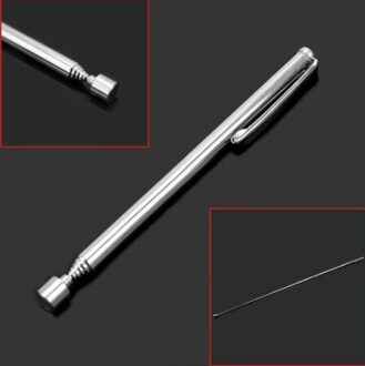 Mini Draagbare Telescopische Magnetische Moer Bout Uitschuifbare Pickup Staaf Stok Handige Te Magneet Pen Capaciteit Voor Picking Up