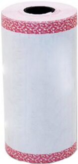 Mini Draagbare Thermische Printer Papier Foto Pocket Thermische Printer Afdrukken Draadloze Bluetooth Printers 57X30Mm Thermisch Papier # p45 rood