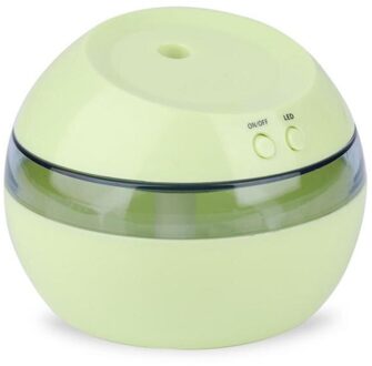 Mini Draagbare Ultrasone Air Humidifer Essentiële Olie Auto Goederen Luchtbevochtiger Olie Diffuser Luchtbevochtiger Thuis Slaapkamer Luchtbevochtiger groen