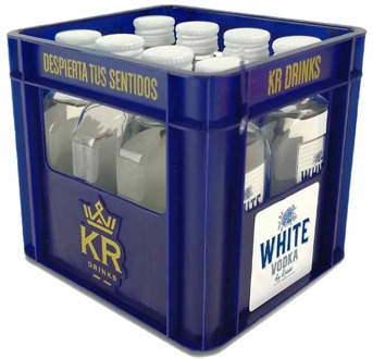 Mini drawer White Vodka 8 bottles 50ml KRDrinks