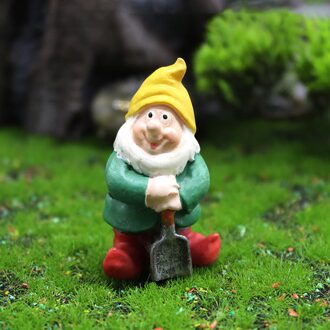 Mini Dronken Gnome Dwergen Grappig Hars Standbeeld Leuke Diy Bonsai Decoratie Voor Bureau Outdoor Tuin Sculptuur Decor # J20 F