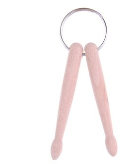 Mini Drumsticks Sleutelhanger Beuken Drum Sticks Percussie Muziek