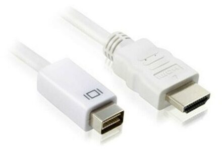 Mini DVI Male to HDMI Male,1.5 meters - small