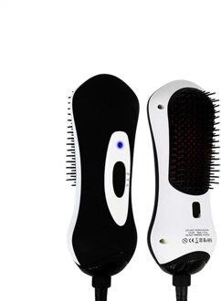 Mini Een Stap Infrarood Haar Krultang Borstel Negatieve Lonic Haar Blower Kam Elimineren Kroezen Föhn Borstel Haar Blower Droger VS