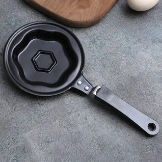 Mini Ei Ontbijt Friteuse Multi-Stijlen Non-stick Pan Pannenkoeken Crêpe Pan Mallen Voor Thuis Keuken MOWA889 bloem
