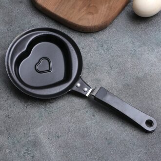 Mini Ei Ontbijt Friteuse Multi-Stijlen Non-stick Pan Pannenkoeken Crêpe Pan Mallen Voor Thuis Keuken MOWA889 hart-vormig