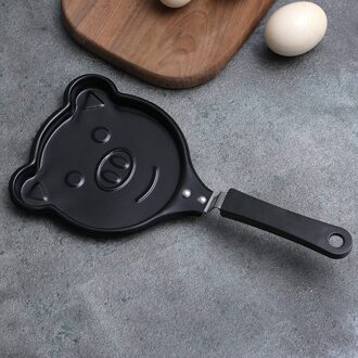 Mini Ei Ontbijt Friteuse Multi-Stijlen Non-stick Pan Pannenkoeken Crêpe Pan Mallen Voor Thuis Keuken MOWA889 piglet