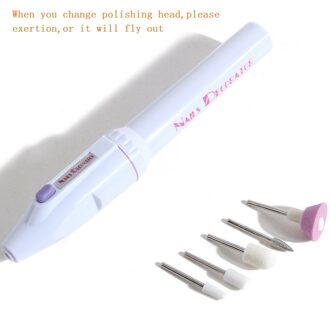 Mini Electric Nail Boor Professionele Nagelvijl Pedicure Kit Batterij Nail Art Pen Nail Art Gereedschap