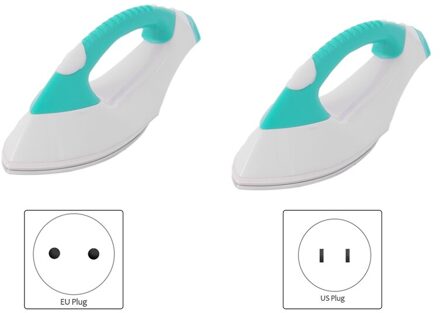 Mini Elektrische Ijzer Handheld Strijken, Kleine Draagbare Reizen Naaien Levert Anti-aanbak Zoolplaat Lichtgewicht Warmte Up