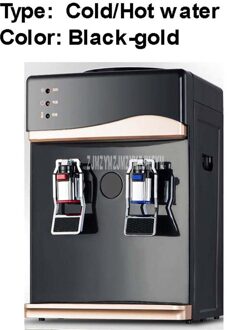 Mini Elektrische Koud/Warm Water Dispenser Machine Slaapzaal Huishoudelijke Drink Water Dispenser Desktop Verticale Water Verwarming Boiler Cold heet waterGold