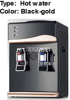 Mini Elektrische Koud/Warm Water Dispenser Machine Slaapzaal Huishoudelijke Drink Water Dispenser Desktop Verticale Water Verwarming Boiler heet water goud