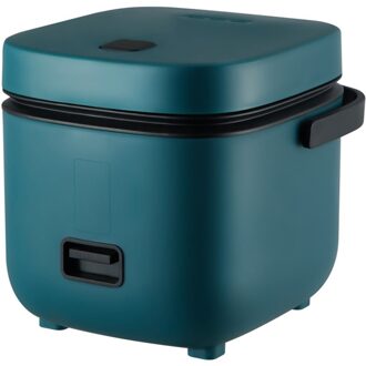 Mini Elektrische Rijstkoker Thuis Keukenapparatuur 2-Layer Verwarming Voedsel Stoomboot Multifunctionele Maaltijd Koken Pot groen