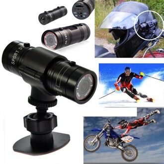 Mini F9 Camera Hd Bike Motorcycle Sport Action Camera Video Dvr Camcorder Auto Digitale Video Recorder Auto Voertuig Add 08GB card