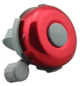 Mini Fiets Bell Fietsen Stuur Horn Ring Alarm Veiligheid Mtb Stuur Hoorn Ring Fixed Gear Alarm Fiets Accessoires rood