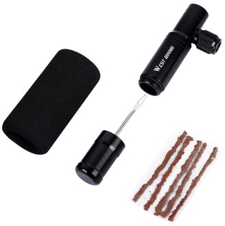 Mini Fiets Pomp Draagbare CO2 Inflator Tire Reparatie Tools Multifunctionele Fiets Nood Gereedschappen Fiets Accessoires