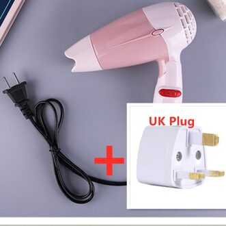 Mini Föhn 1000W Wind Laag Geluidsniveau Opvouwbare Elektrische Haar Blower Kapsalon Styling Tools Voor Reizen Thuis gebruik Haar Fan UK plug