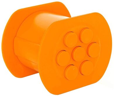 Mini Gehaktbal Strip Rapid Prototyping Maker Draagbare Een Pers Diy Dog Vlees Strip Squeezer Keuken Barbecue Gadgets oranje