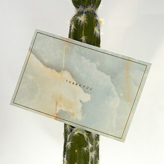 Mini Gemarmerd Bronzing Kaarten Eenvoudige Creatieve Wenskaarten Eenvoudige Creatieve H08