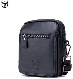 Mini Genuine Leather men's Shoulder bag small cowhide leather Crossbody bags fashion Handbags Leather man Messenger bag