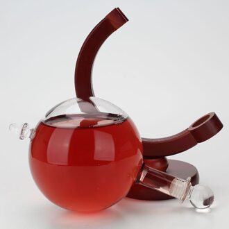 Mini Globe Whiskey Decanter Beluchter Glas Fles Met Houder Rack Alcohol Wodka Decanter Schenker Bar 500Ml
