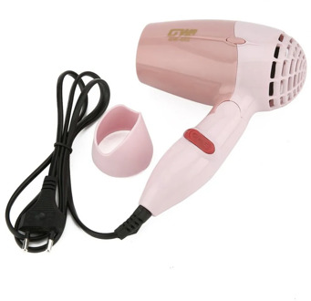 Mini Hair Dryer 1000W Hot Wind Low Noise Foldable Electric Hair Blower Hair Salon Styling Tools for Travel Home Use GW-662