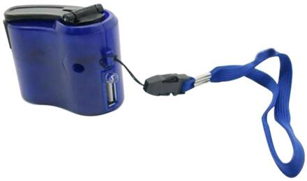 Mini Hand Crank Handleiding Generator Reizen Emergency USB Telefoon Oplader Compatibel met De Meeste Mobiele Telefoons en Digitale Apparaten