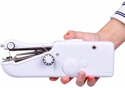 Mini Handheld Draagbare Naaimachine Multifunctionele Mini Elektrische Naaimachine Handleiding Naaimachine