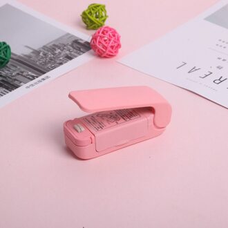 Mini Handheld Houder Elektrische Verwarming Snack Sluitmachine Machine Verzegelde Verpakking Plastic Zak Verzegelde Voedsel Zak Tas B