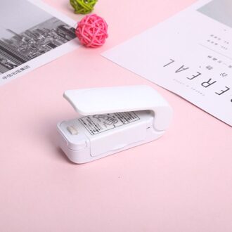 Mini Handheld Houder Elektrische Verwarming Snack Sluitmachine Machine Verzegelde Verpakking Plastic Zak Verzegelde Voedsel Zak Tas