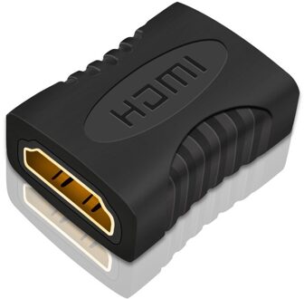 Mini Hdmi-Compatibel Extension Adapter Hdmi Vrouwelijke Naar Hdmi Female Connector Extender Converter Voor Hdtv Projector Monitor 1080P 1stk