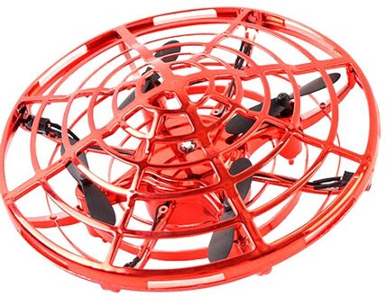 Mini Helicopter Ufo Rc Drone Infraed Hand Sensing Vliegtuigen Elektronische Model Quadcopter Flayaball Kleine Drone Speelgoed Voor Kinderen Rood