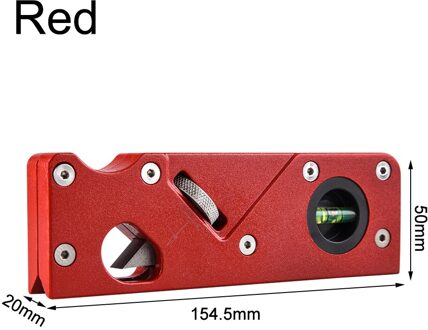 Mini Hout Hand Schaafmachine Houtbewerking Diy Aanschuiner Trimmen Schaafmachine 45 Graden Hoek Hoek Scheren Houtbewerking Ontbramen Tool type A rood