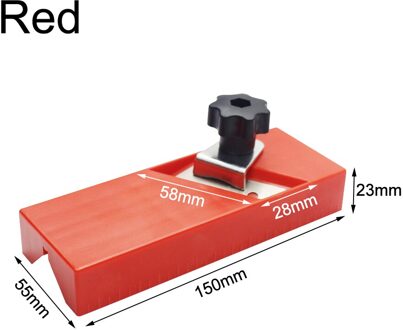 Mini Hout Hand Schaafmachine Houtbewerking Diy Aanschuiner Trimmen Schaafmachine 45 Graden Hoek Hoek Scheren Houtbewerking Ontbramen Tool type B rood