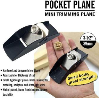 Mini Houtbewerking Schaafmachine Handmatige Trimmen Schaafmachine Houtbewerking Tool Trimmen Snijden I2C9