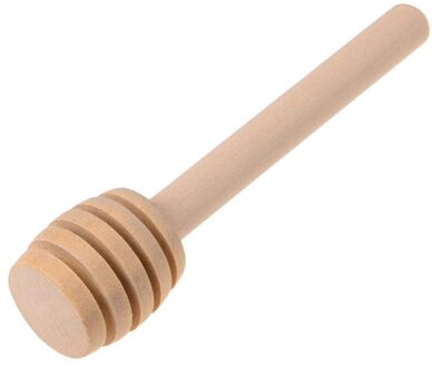 Mini Houten Honing Lepel Honing Houten Roer Bar Voor Honing Jar Supplies Milieuvriendelijke Lange Handvat Mixing Stick Dessert Gereedschap 8cm