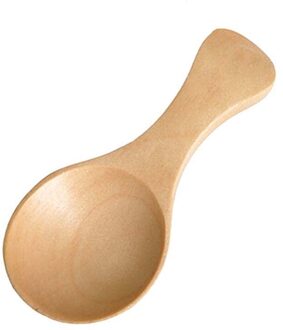 Mini Houten Lepel Keuken Spice Lepel Hout Suiker Thee Koffie Scoop Kleine Korte Kruiderij Lepels Keukengerei Koken Tool puur